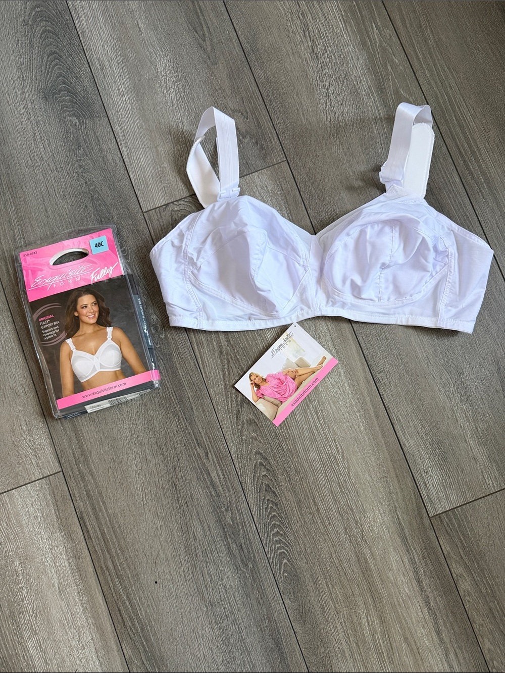 Full Coverage White Cotton Bra with Wide Supportive Straps